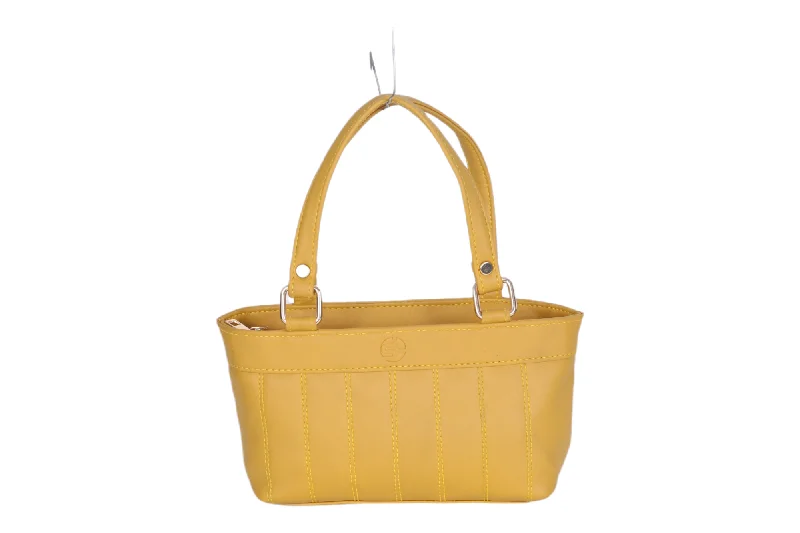 LADIES HANDHELD BAG 37011 (MUSTARD YELLOW)