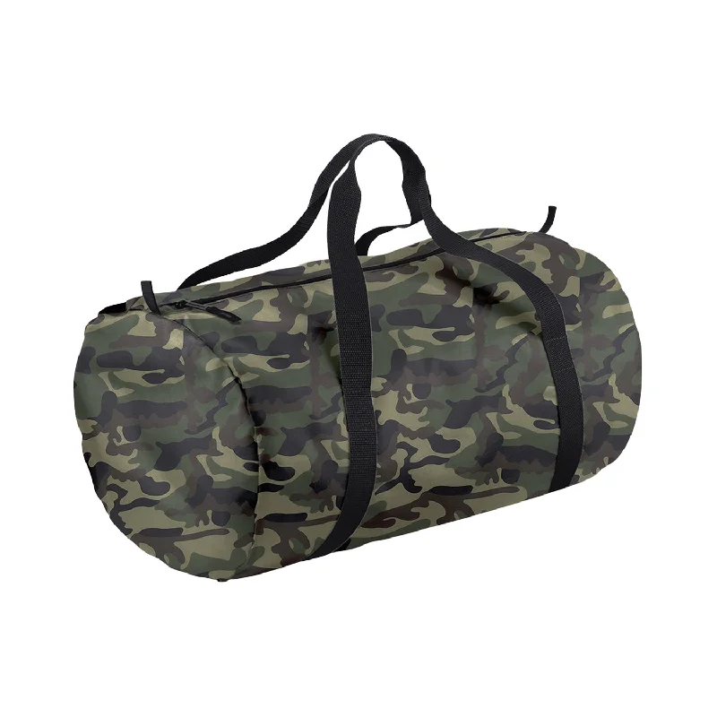 Bagbase Camo Packaway Duffle Bag