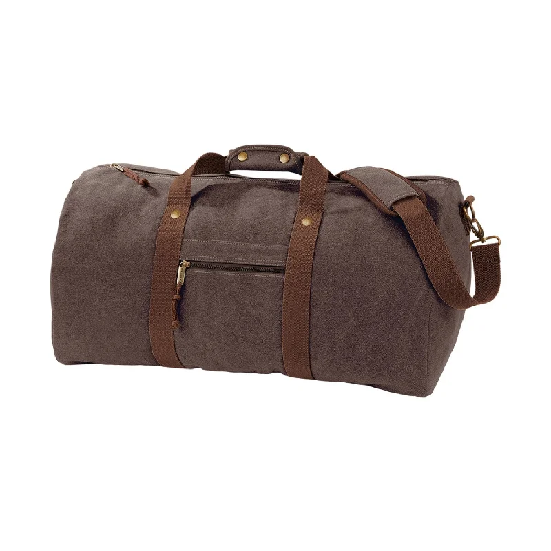 Quadra Vintage Canvas Duffle Bag