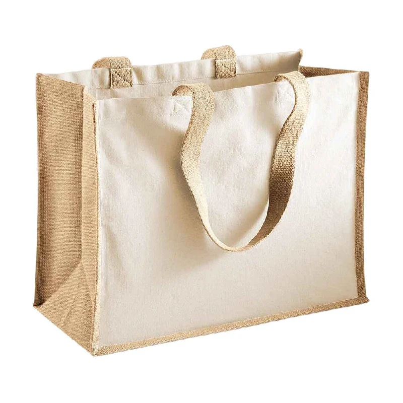 Westford Mill Classic Jute Shopper Bag