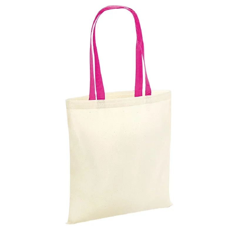 Westford Mill Contrast Handle Tote Bag