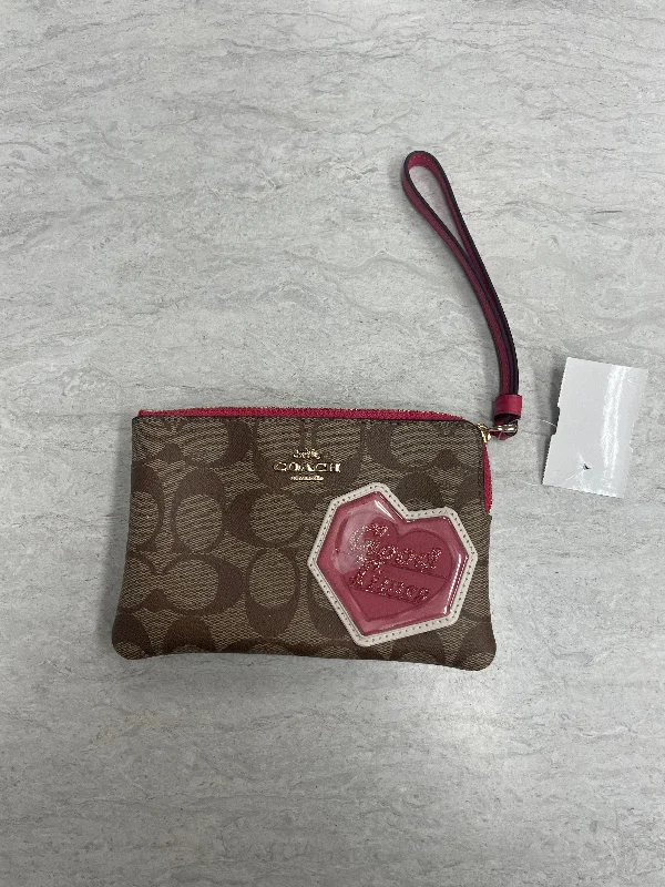 Wristlet Designer Coach, Size Small