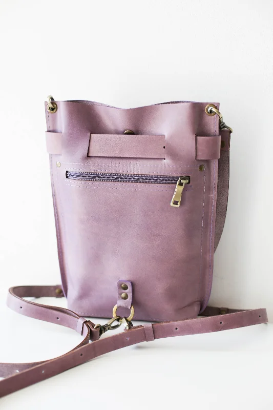 Lilac Small Leather Purse