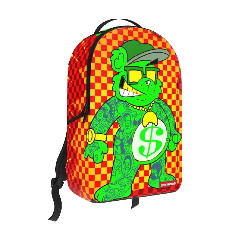 Sprayground Unisex Tatted Money Bear DLXSV Backpack 910B5931NSZ Multicolor