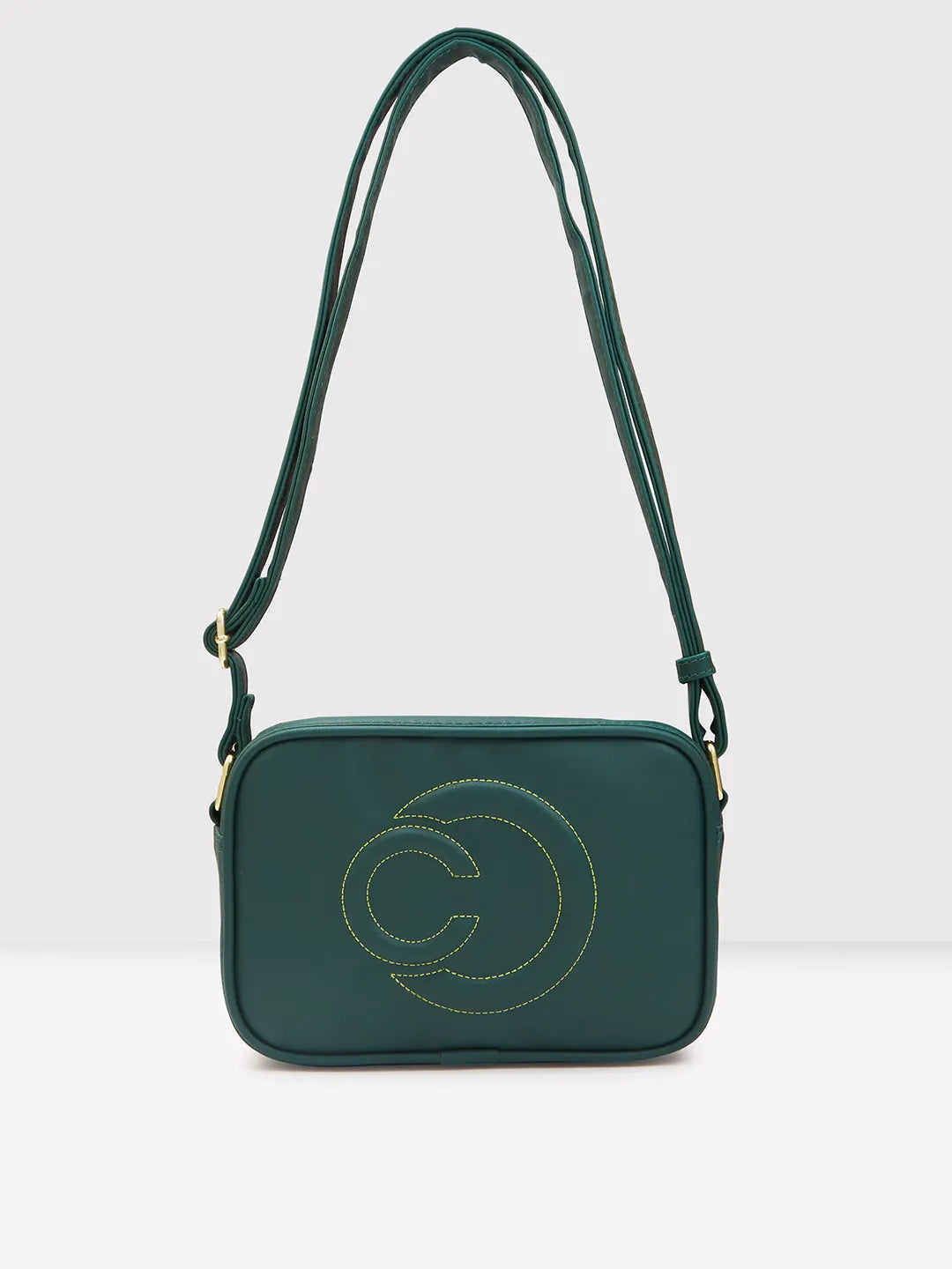 Caprese Dora Sling Medium Dark Green