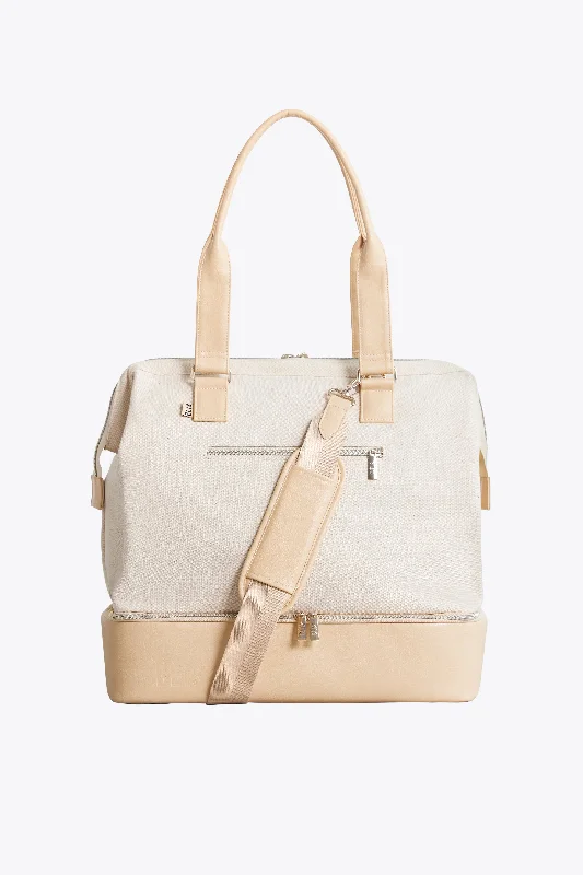 The Mini Weekender in Beige