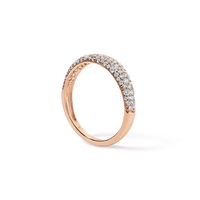 Diamond Pave Stack Ring