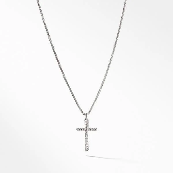 Cross Necklace with Diamonds