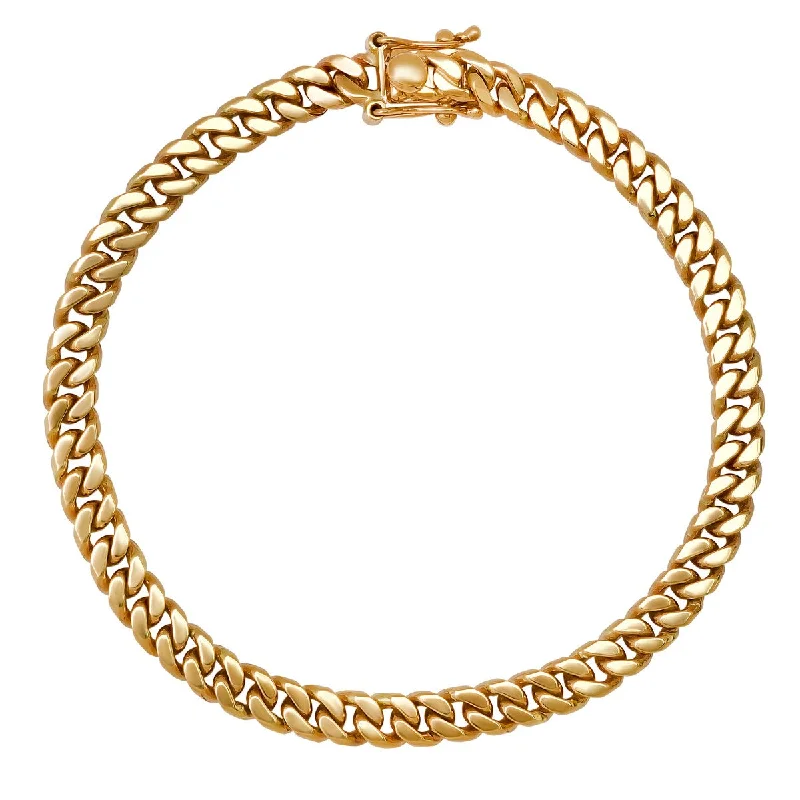 Titán by Adrian Gonzalez 8-inch Cuban Link Bracelet in 14KT Gold