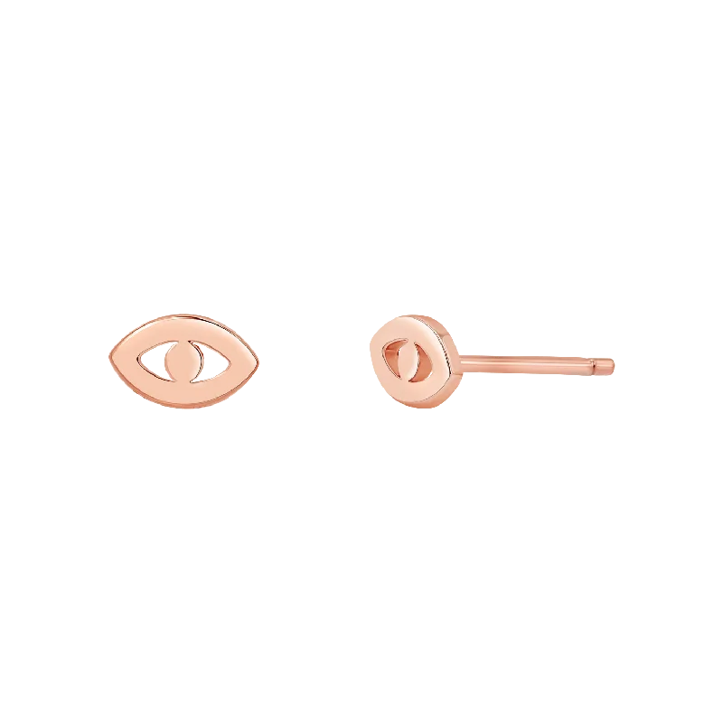 14K Rose Gold / Pair