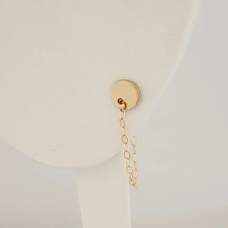 Circle Chain Earring