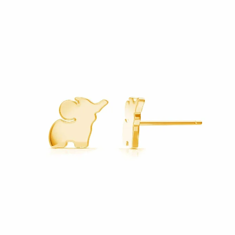 Elephant Stud Earrings