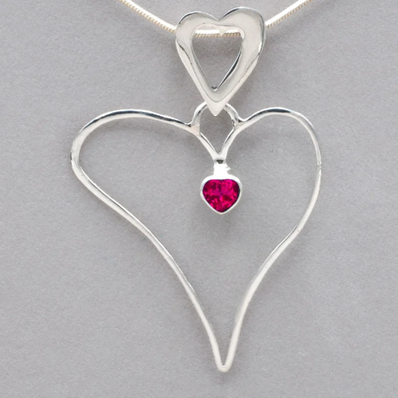 Jim Kelly Three Hearts Pendant