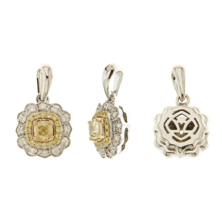 Le Vian P14 Two Tone Gold Pendant